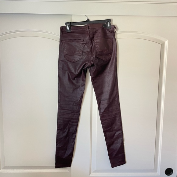 AG Adriano Goldschmied Coated Jeans - the Absolute Legging in Extreme Skinny 26 - Picture 3 of 7